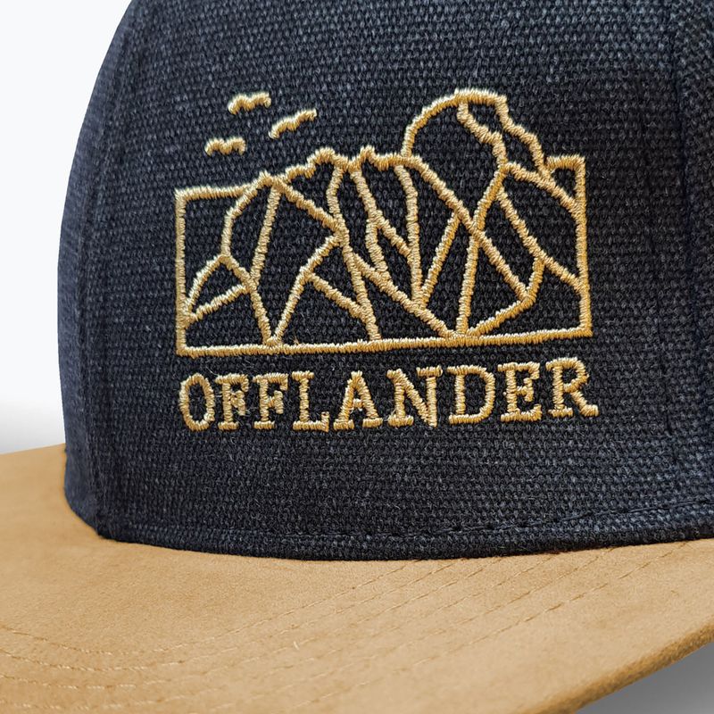 Ellenzős sapka Offlander Snapback black/sand 3