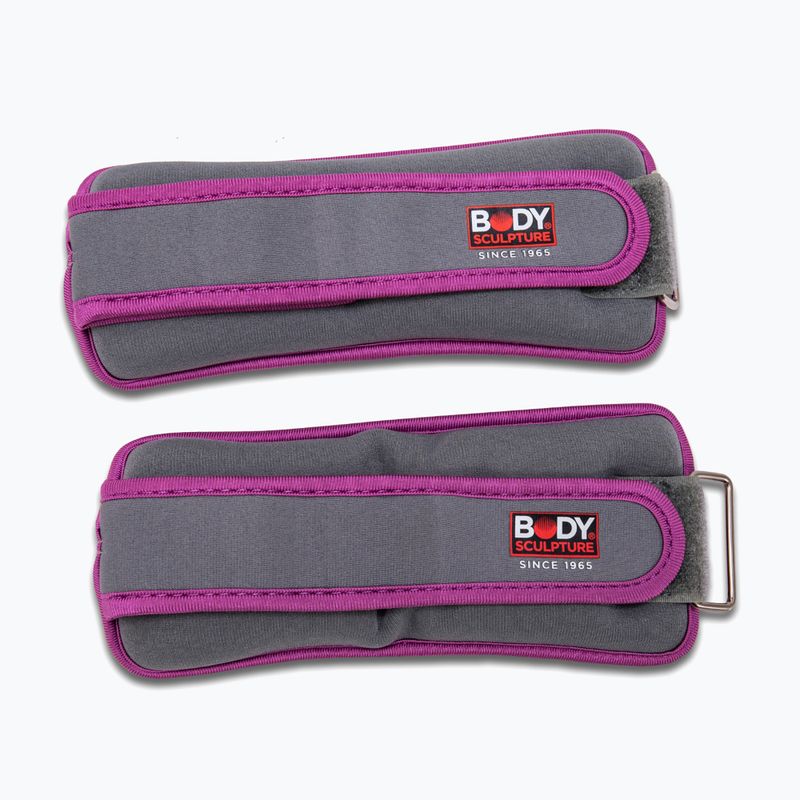 Csuklósúlyok Body Sculpture Bb 2700U 2 x 0,5 kg grey/purple 2