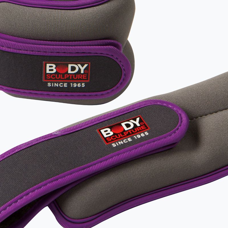 Csuklósúlyok Body Sculpture Bb 2700U 2 x 0,5 kg grey/purple 3