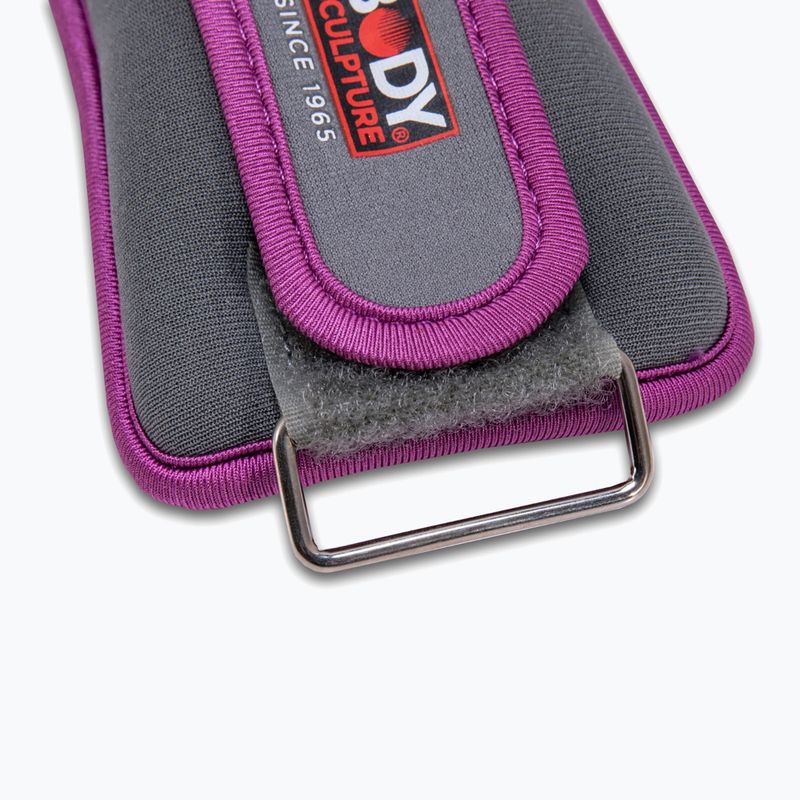 Csuklósúlyok Body Sculpture Bb 2700U 2 x 0,5 kg grey/purple 4