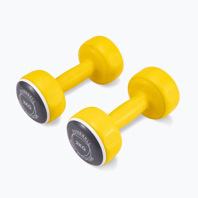 Kézisúlyzó szett állvánnyal Body Sculpture Smart Bw 108Dt 24 kg yellow/blue/black 3