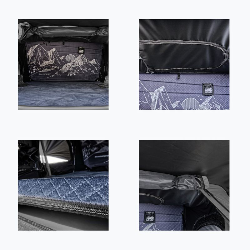 2 személyes Tető sáto OFFLANDER Fold 2 Wolf gray 8