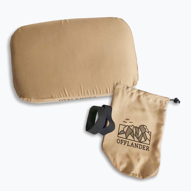 Utazópárna OFFLANDER Pillow sand 2