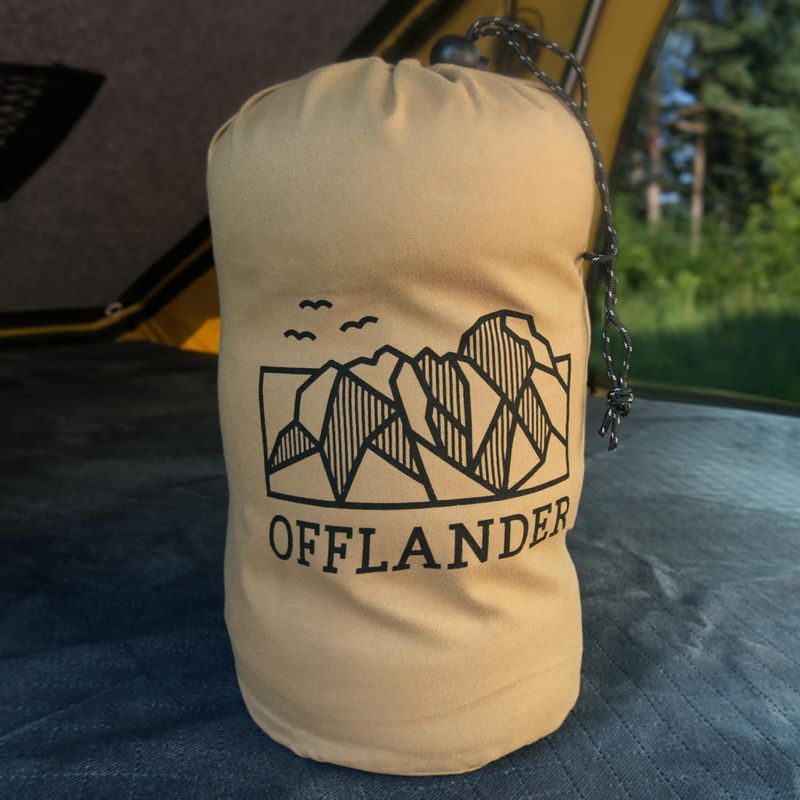 Utazópárna OFFLANDER Pillow sand 5