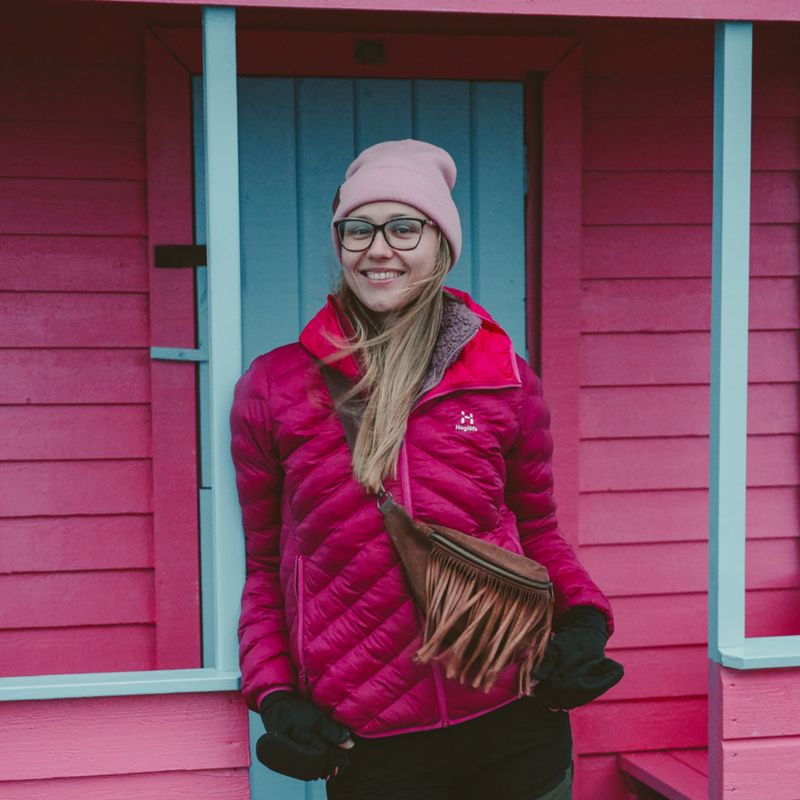 Téli sapka Offlander Off_Cacc_60 pink 2