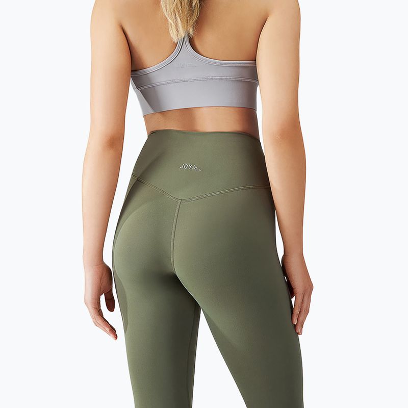 Női jóga leggings JOYINME 7/8 zöld 801135 3