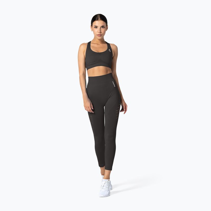 Női varrás nélküli leggings Carpatree Phase Seamless grafit CP-PSL-GR 2