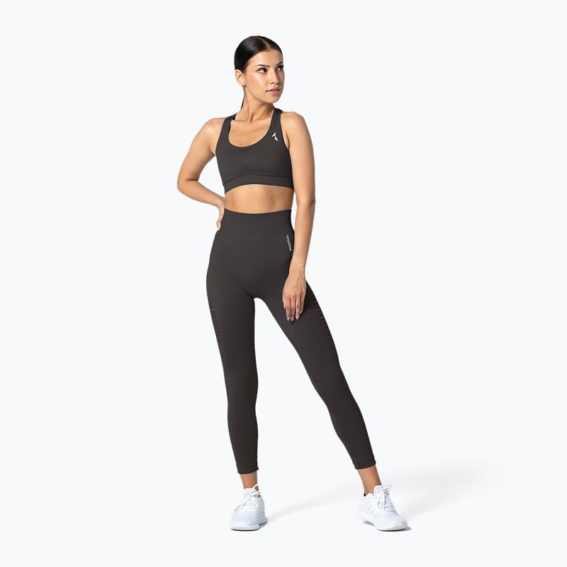 Női varrás nélküli leggings Carpatree Phase Seamless grafit CP-PSL-GR 3