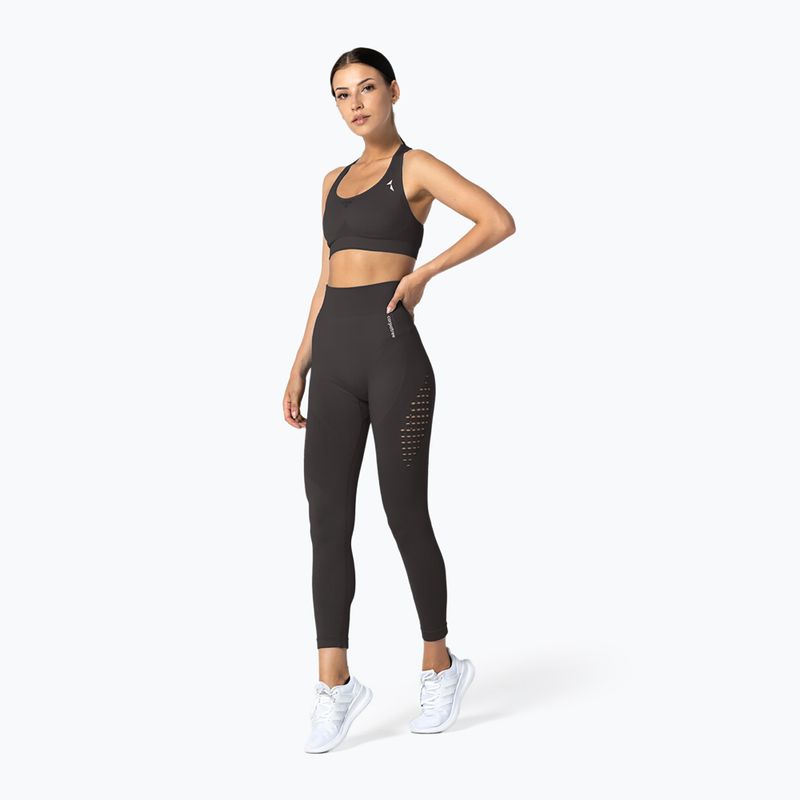 Női varrás nélküli leggings Carpatree Phase Seamless grafit CP-PSL-GR 4