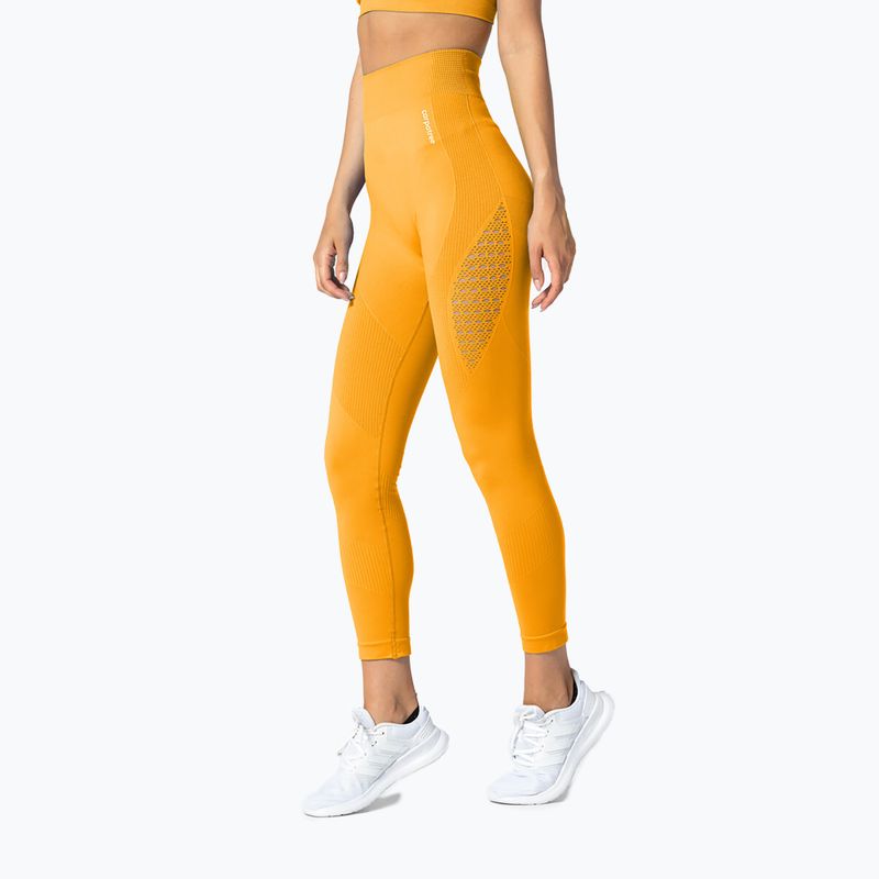 Női Carpatree Phase Seamless Leggings Sárga CP-PSL-GY