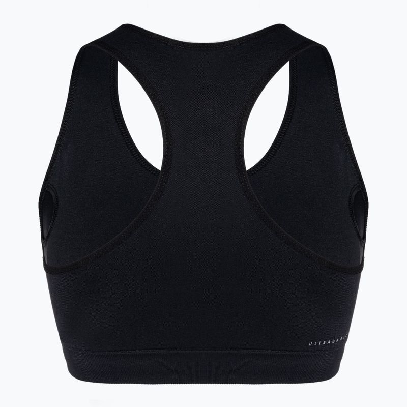 Női edző leggings Carpatree Ultrabasic Seamless fekete 2