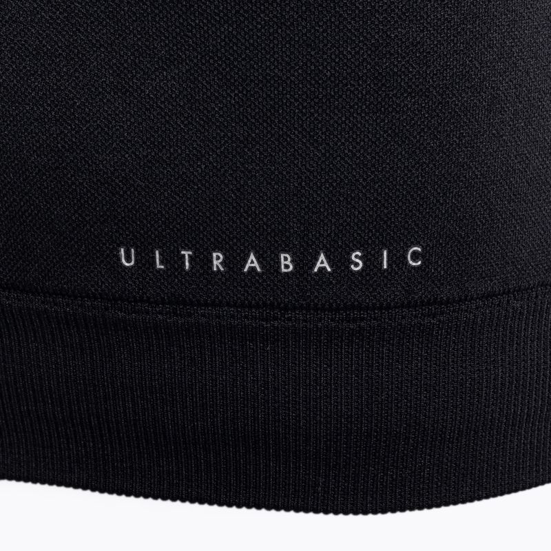 Női edző leggings Carpatree Ultrabasic Seamless fekete 3