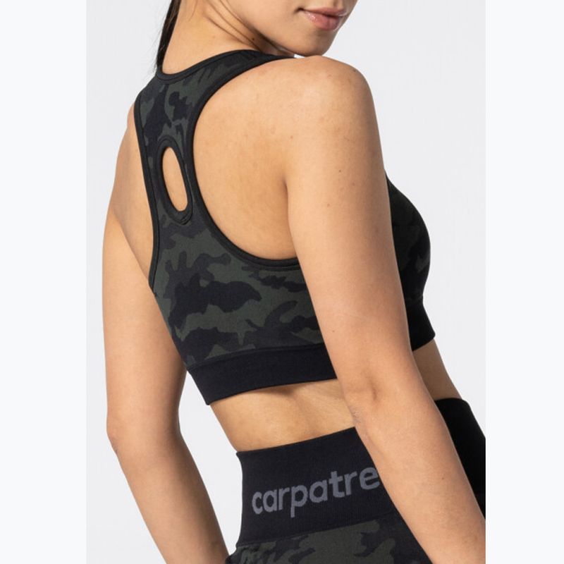 Carpatree Camo Seamless zöld fitnesz melltartó 4