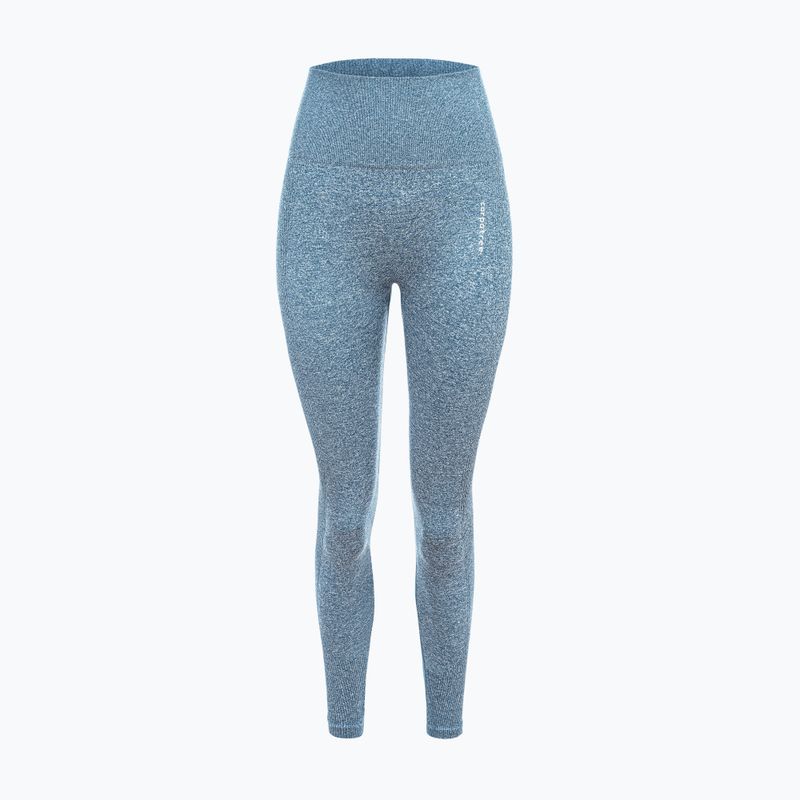 Női sportlegging Carpatree Allure Seamless mallard blue 5