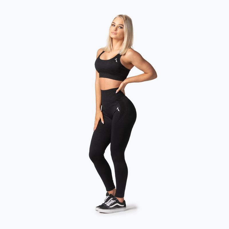 Női Carpatree Arcade varrás nélküli edző leggings fekete 3