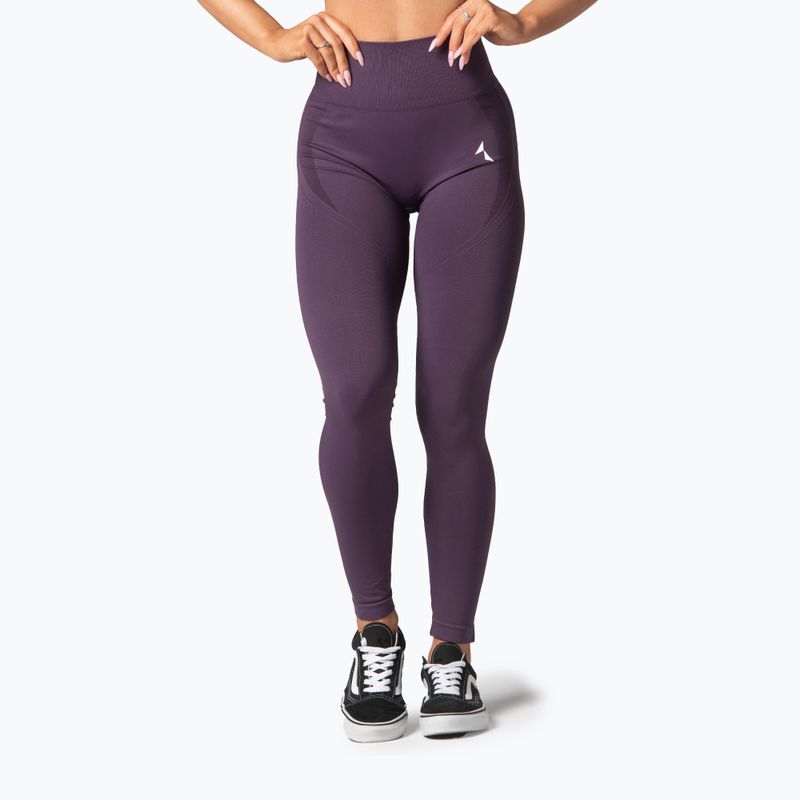 Női edző leggings Carpatree Arcade Seamless lila/navy kozmosz