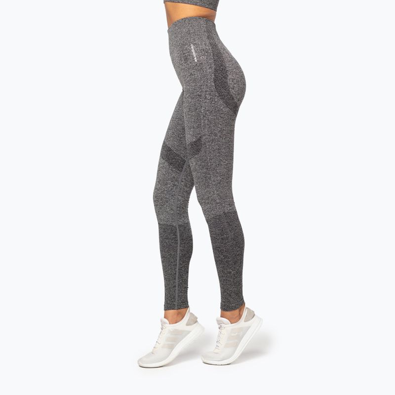 Női edző leggings Carpatree Vibe Seamless szürke/melange szürke/melange 3