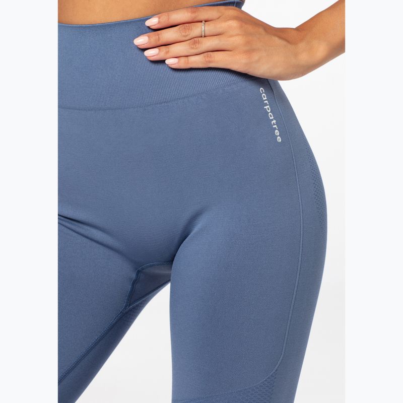 Női edző leggings Carpatree Vibe Seamless kék 4