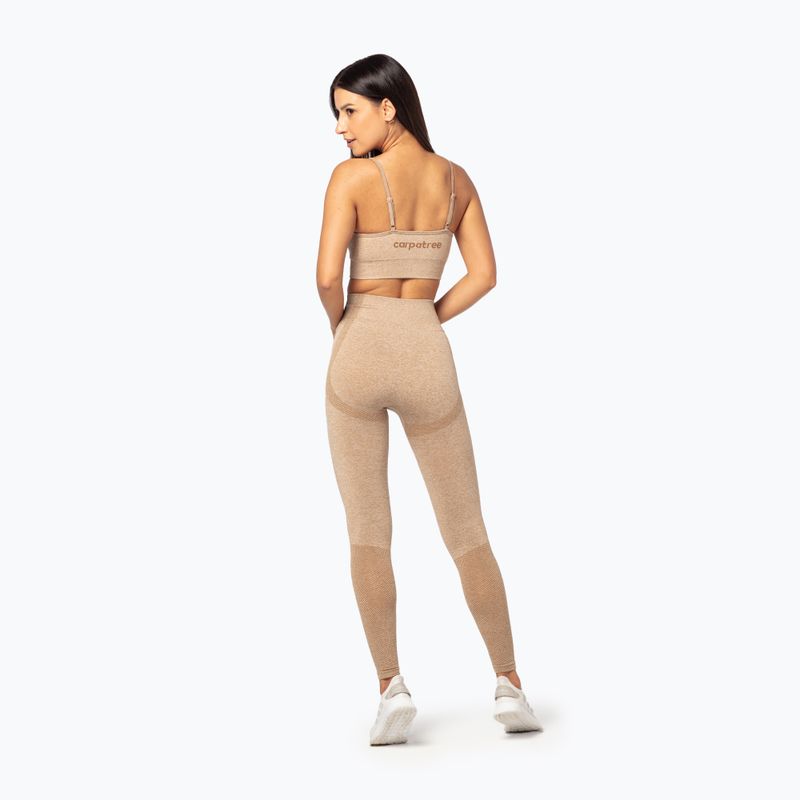 Fitenss Carpatree Vibe Seamless melltartó bézs melange 3
