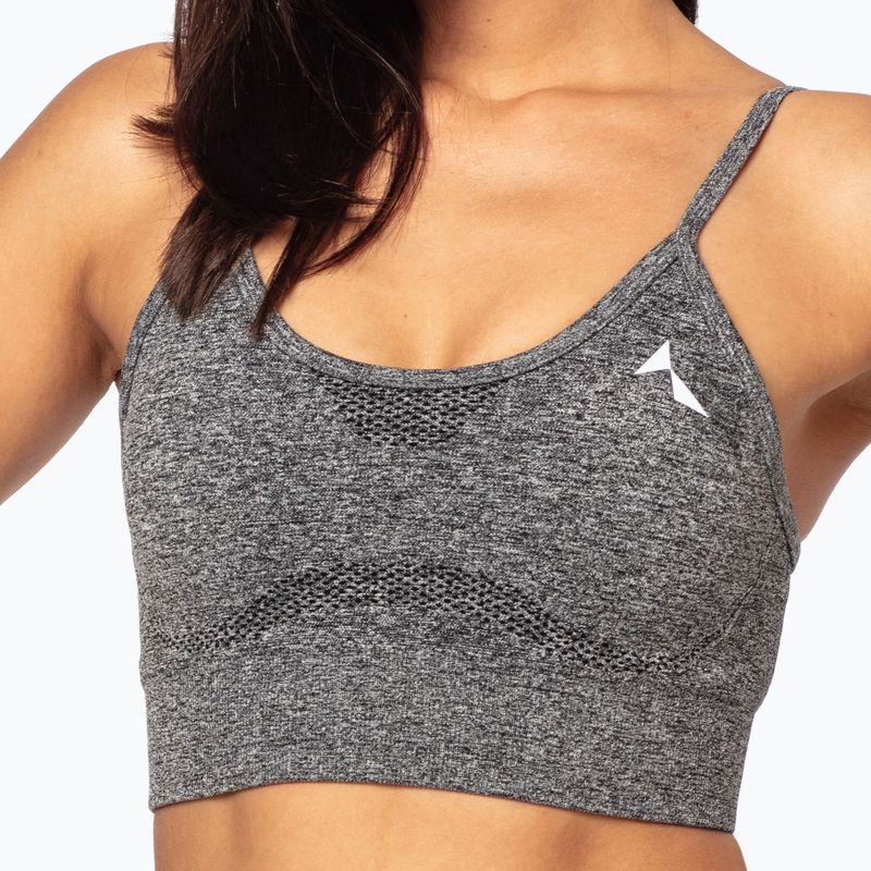 Fitenss Carpatree Vibe Seamless melltartó szürke melange 4