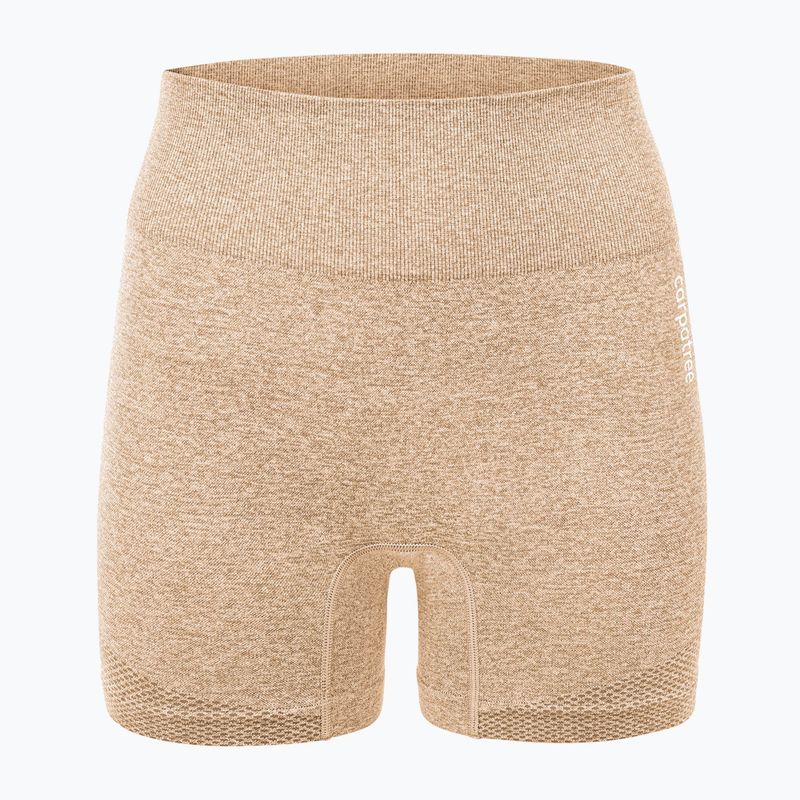 Női Carpatree Vibe Seamless rövidnadrág bézs melange 5