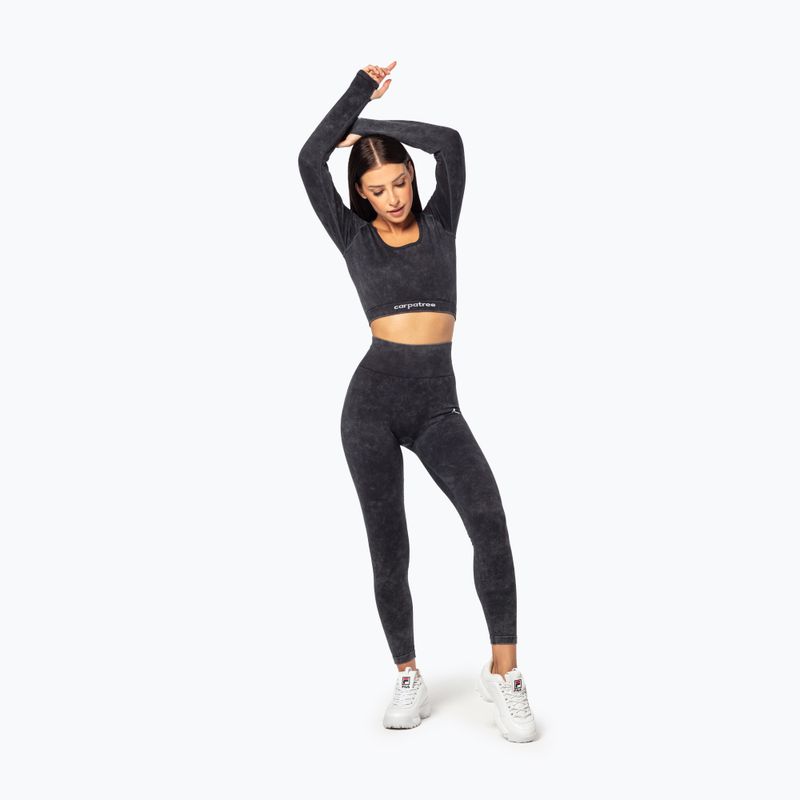 Női sportlegging Carpatree Yasmine Seamless black 2