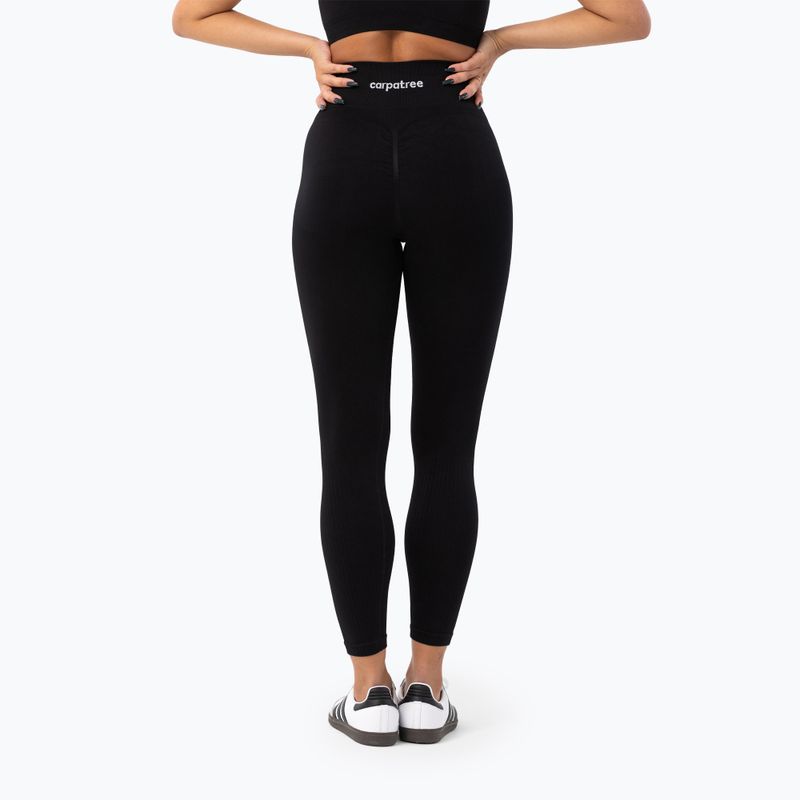 Női sportlegging Carpatree Blaze Seamless black 5