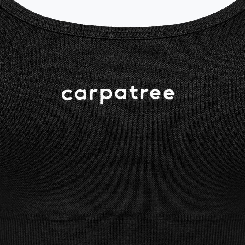 Fitness sportmelltartó Carpatree Allure Seamless sepia black 3