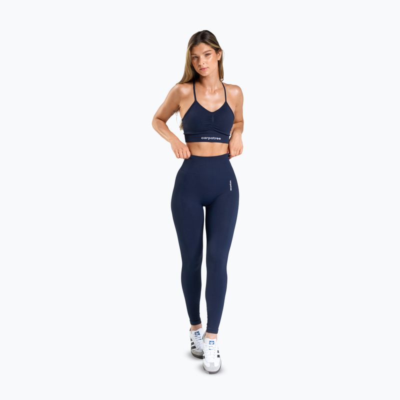 Női edző leggings Carpatree Allure Seamless midnight blue 2