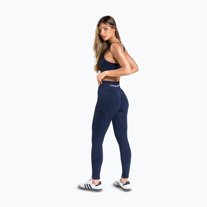Női edző leggings Carpatree Allure Seamless midnight blue 4