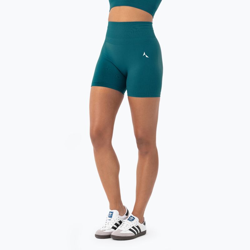 Női sport rövidnadrág Carpatree Blaze Seamless deep ocean blue