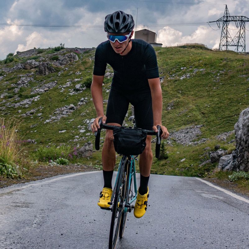 LUXA Coffee Ride kerékpáros zokni fekete LAM21SCRBS1 7
