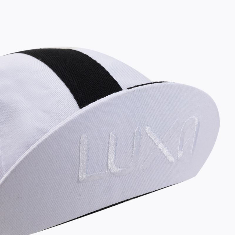 LUXA Classic Stripe baseball sapka fehér és fekete LULOCKCSW 9