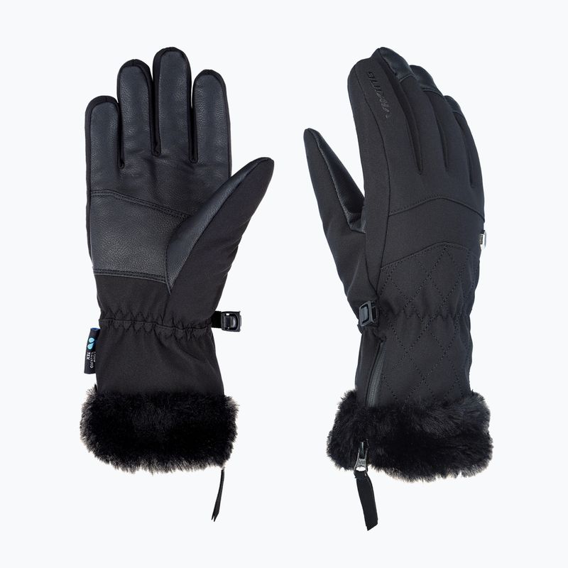 Női síkesztyűk Viking Meris Ski black