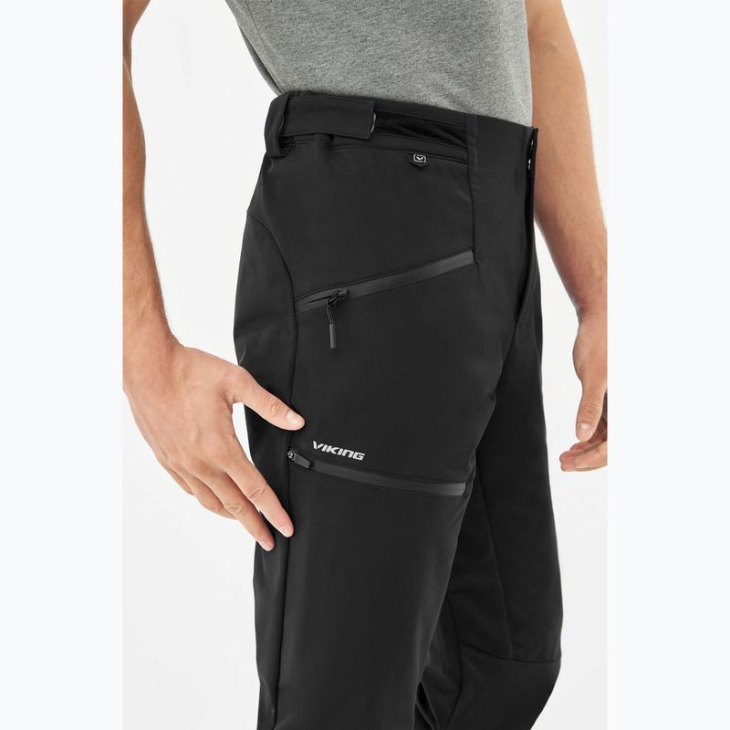 Férfi túranadrág Viking Expander Warm black 5