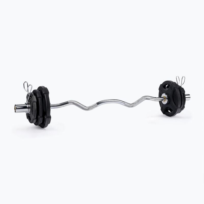 Gipara Iron Pump edzőkészlet 27,5 kg fekete 8884