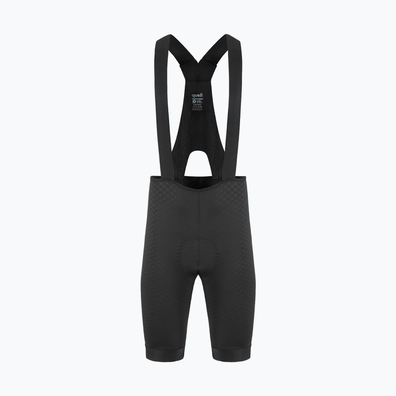 Férfi Quest Zyg Zag kerékpáros rövidnadrág fekete