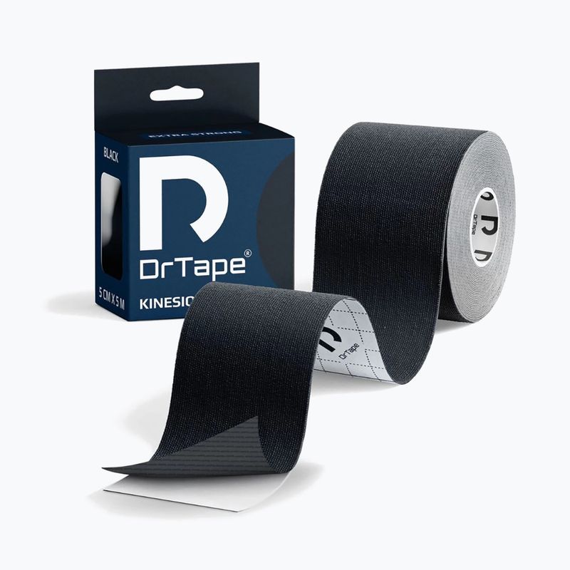 Kineziológiai tapasz DrTape Kinesiology Tape black