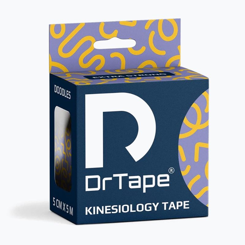 Kineziológiai tapasz DrTape Kinesiology Tape doodles 4