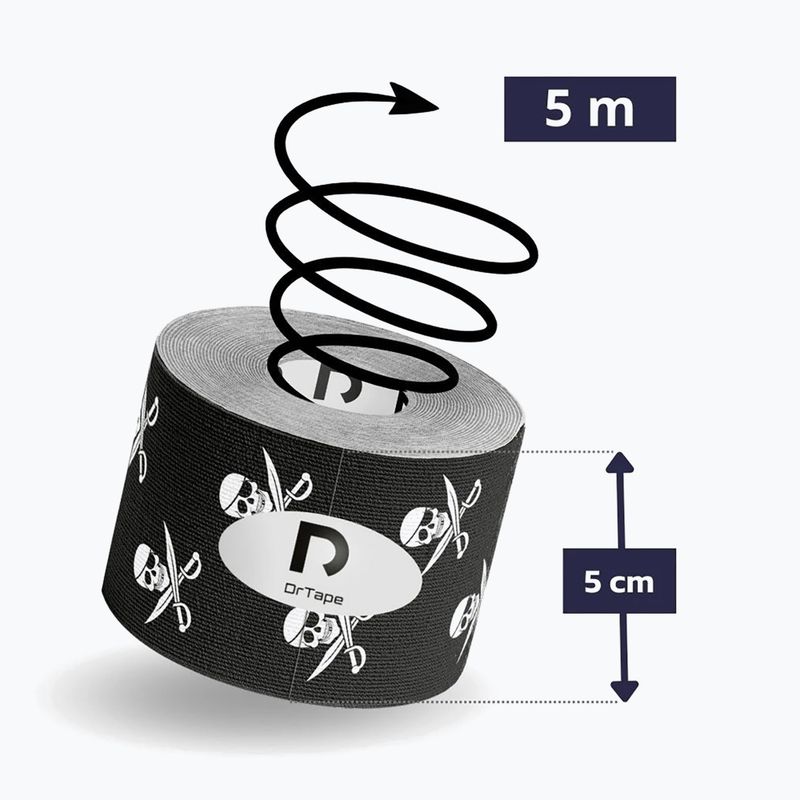 Kinesio tapasz DrTape Kinesiology Tape pirate 2