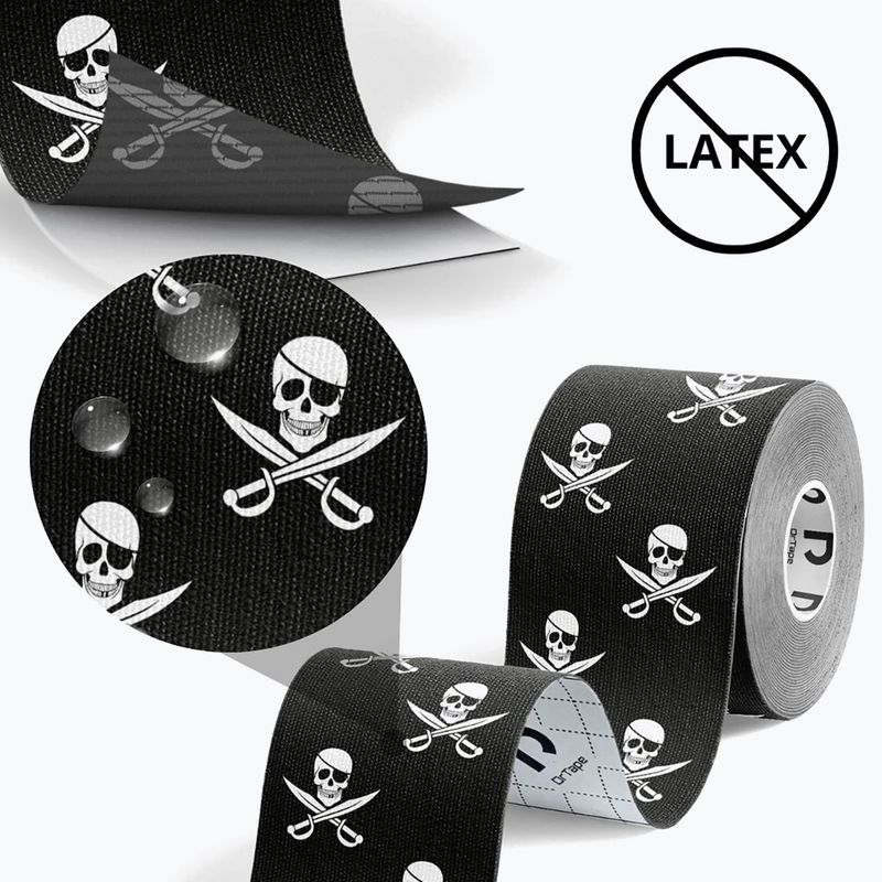 Kinesio tapasz DrTape Kinesiology Tape pirate 3