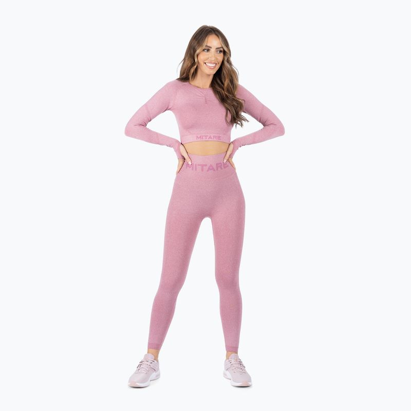 Női MITARE Push Up Max leggings rózsaszín K001 2