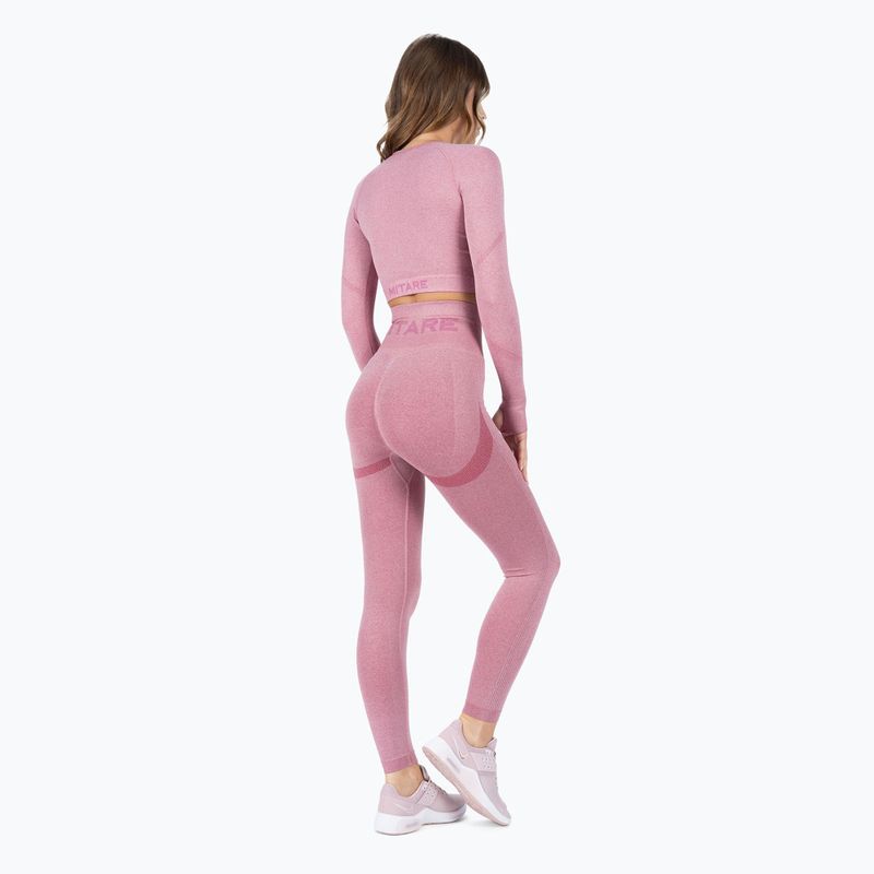 Női MITARE Push Up Max leggings rózsaszín K001 3