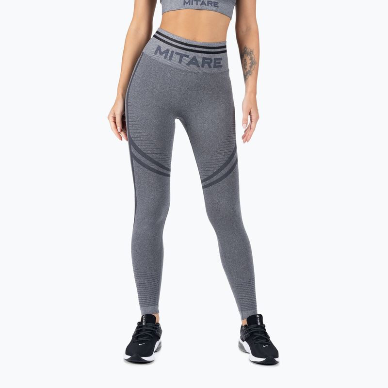 Női MITARE Slim Push Up leggings sötét szürke K078