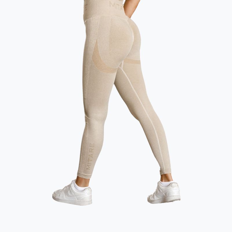 MITARE Push Up Max női leggings bézs K001 8