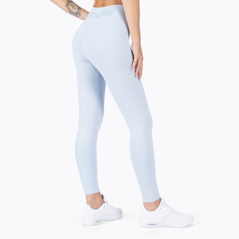 Női varrat nélküli leggings MITARE Push Up Sunny kék K113 3