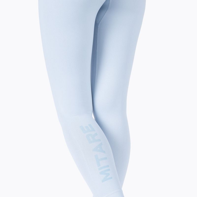 Női varrat nélküli leggings MITARE Push Up Sunny kék K113 4
