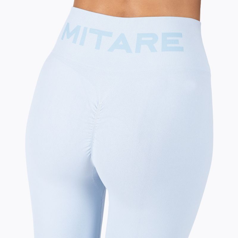 Női varrat nélküli leggings MITARE Push Up Sunny kék K113 6