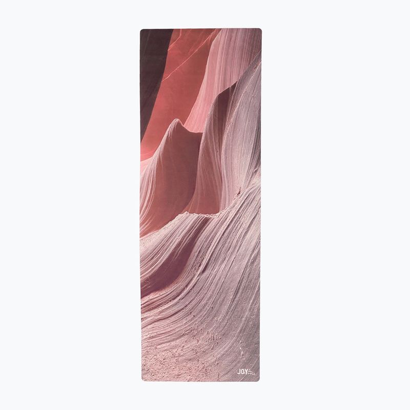 Jógaszőnyeg JOYINME Flow Bevont 3 mm barna 800465