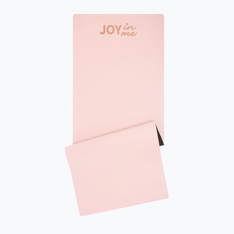Jógaszőnyeg JOYINME Pro 4.5 mm rózsaszín nude 2